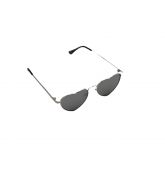 Lunette Coeur Métal Grise-2