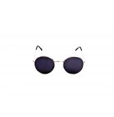 Lunettes de Soleil Ronde en Métal-1