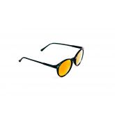 Lunettes de Soleil Vertes avec Miroirs Oranges-2
