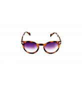 Lunettes Look Rétro monture caramel nez clef-1