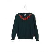 Pull de Noël Vert T S-1