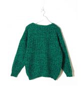 Pull Maille Vert T M-2