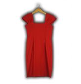 Robe unie rouge-2