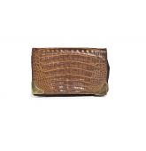Sac en Croco Marron-1