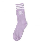 SEND NUDES WHITE PURPLE SOCKS-1