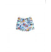 Short Imprimée Plage Vintage-2
