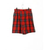 Short Tartan Vintage T 38-1