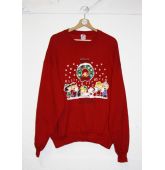 Sweat de Noël vintage Jerzees-1