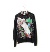 Sweat de Noël Vintage Noir T S - M-1