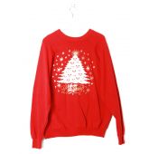 Sweat de Noël Vintage Rouge T L-1