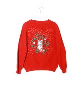 Sweat Noël Rouge T S-1
