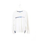 Sweatshirt vintage à motifs oiseaux-1