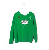 Sweat Sapin Vert T L-1