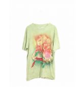 Tshirt Tie & Dye Jaune-1
