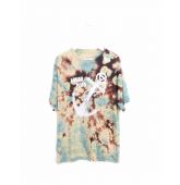 Tshirt Tie & Dye Jaune-1