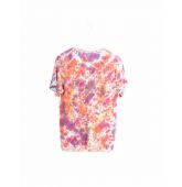 Tshirt Tie & Dye Multicolor Rouge-2