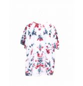 Tshirt Tie & Dye Rouge et Bleu-2