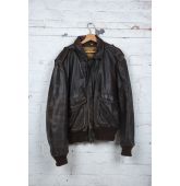 Flight Jacket Schott en Cuir Vintage-1