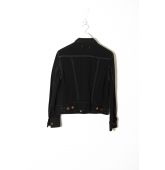 Veste en Jean Noire Vintage-2