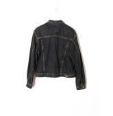 Veste en Jean Noire Vintage-2