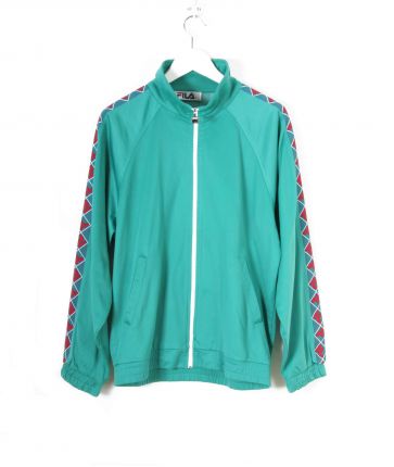 Veste de jogging Verte Fila