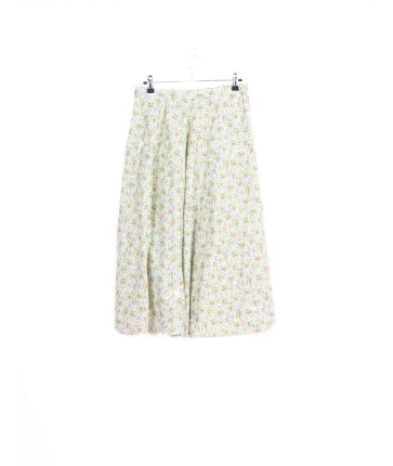 Jupe Motif Fleur Vintage
