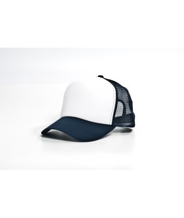 Casquette Baseball Trucker Bleue Marine