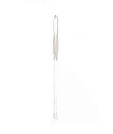 Ceinture perles blanche
