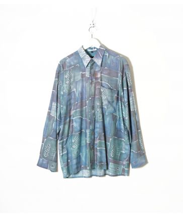 Chemise Homme Motif bleu T L