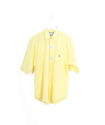 Chemisette 80's Vintage Jaune