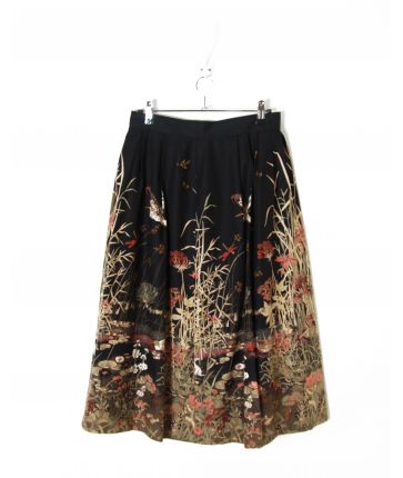 Jupe à Motifs Vintage