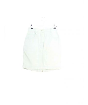 Jupe Jean Verte Vintage