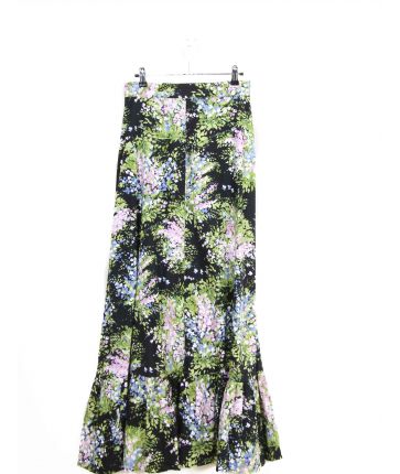 Jupe Motif Fleur Vintage