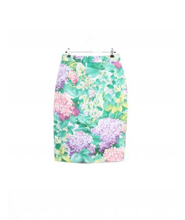 Jupe Motif Fleur Vintage