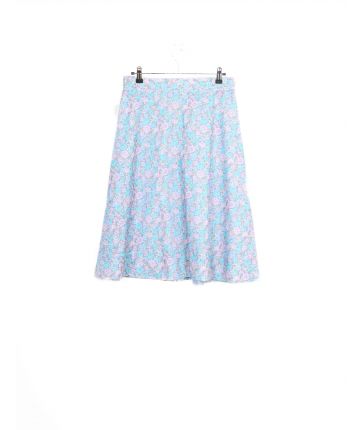 Jupe Motif Fleur Vintage