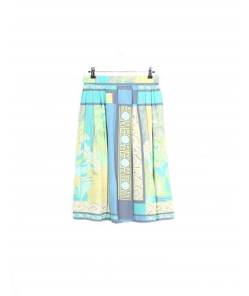 Jupe Motif Fleur Vintage