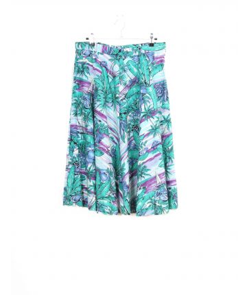 Jupe Motif Plage Vintage