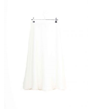 Jupe Unie Blanche Vintage