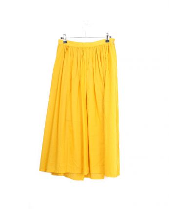 Jupe Unie Jaune Vintage