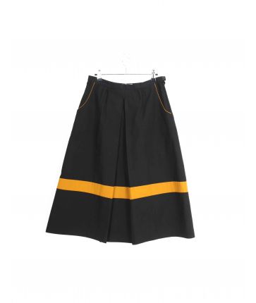 Jupe Unie Noire Vintage