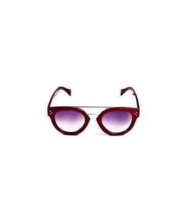 Lunette de Soleil look rétro Bordeaux