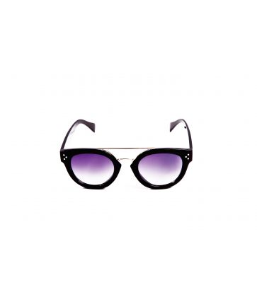 Lunette de soleil look rétro noire