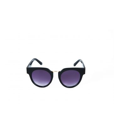 Lunette de Soleil Monture Epaisse Verres Violets