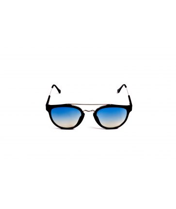 Lunette de Soleil Rétro Noir Mat