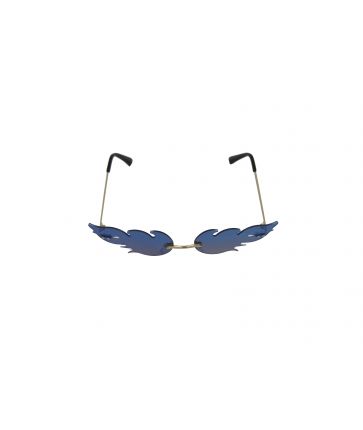 Lunette Flamme Bleu