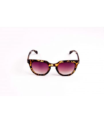 Lunettes de soleil ecaille avec nez clef