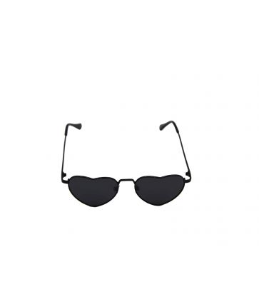 Lunette Coeur Métal Noir