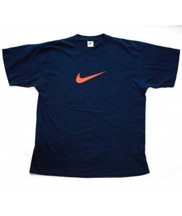 NIKE ORANGE SWOOSH - 90's T XL