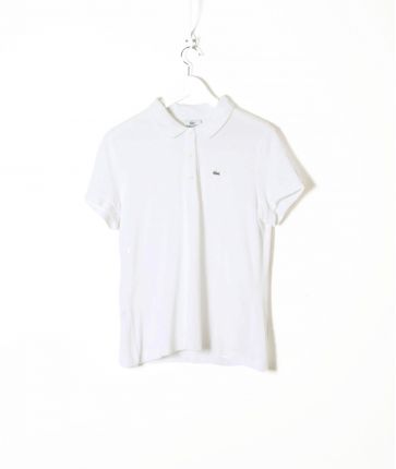 Polo Lacoste Blanc T M - L