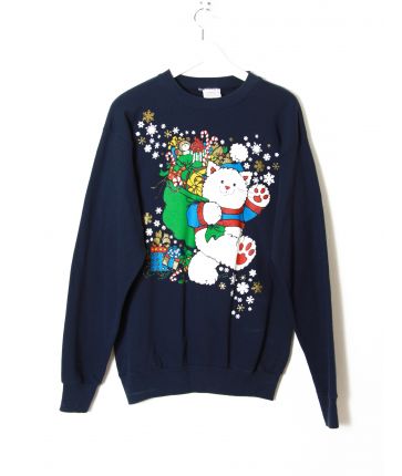 Pull de Noël vintage T L